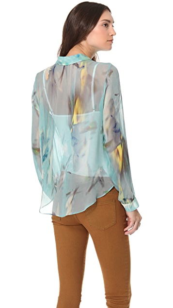 theyskens theory baronne iplume 女式衬衫 shopbop 使用折扣码joy19 立享折扣商品75折