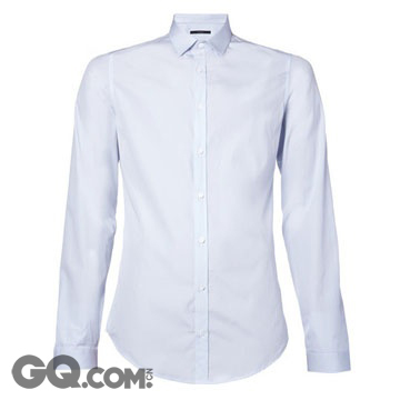 ETRO浅蓝条纹衬衫 意式优雅与随性风范的完美诠释